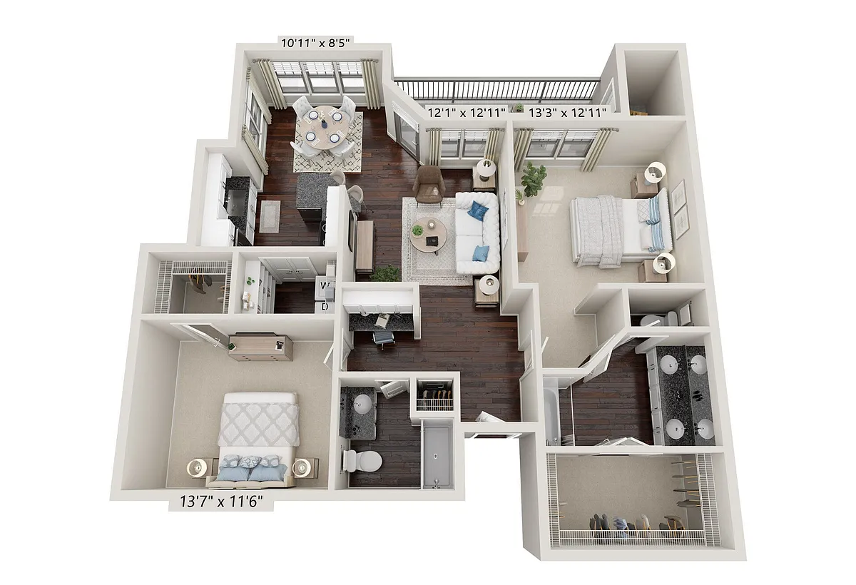 Floor plan B4