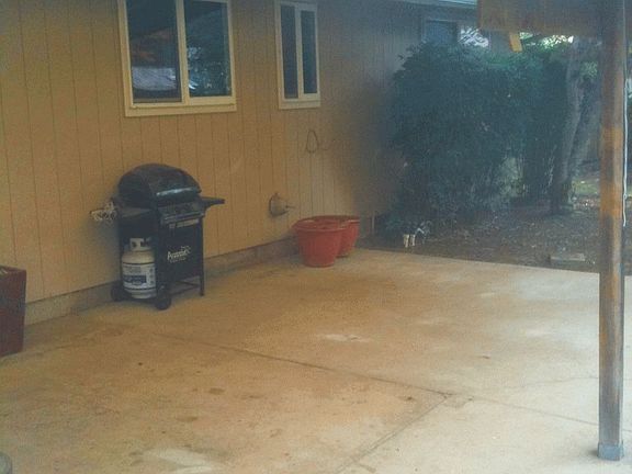 Covered patio