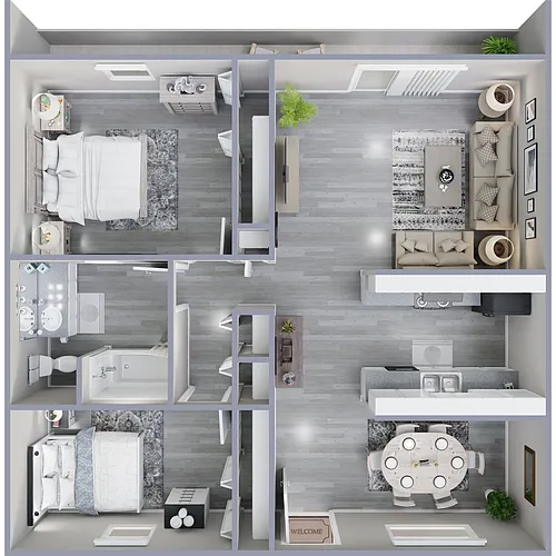 Floor plan B1