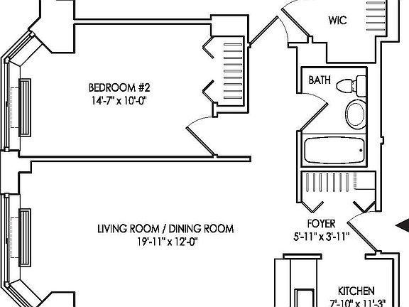 2nd image of 70 Battery Pl APT 825