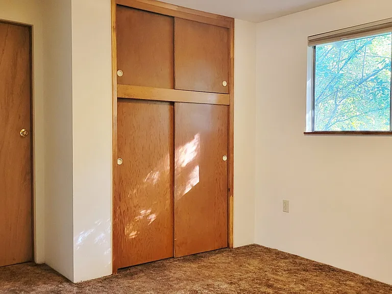 Primary bedroom with a ton of storage