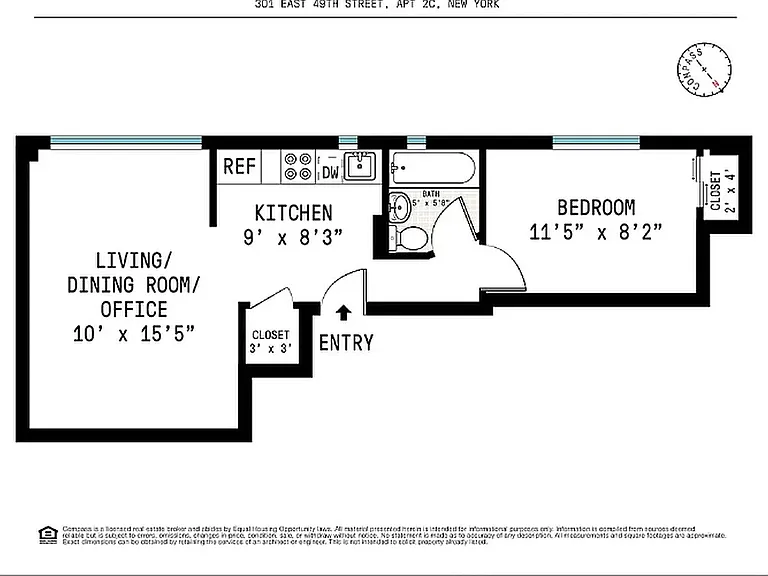 301 E 49th St #2C — Photo 2
