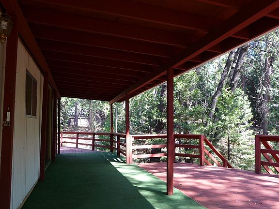 Looking down the main deck