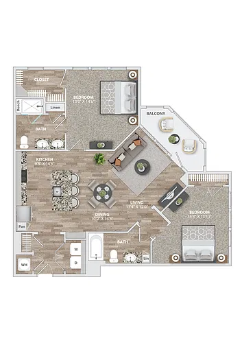 Floor plan B1