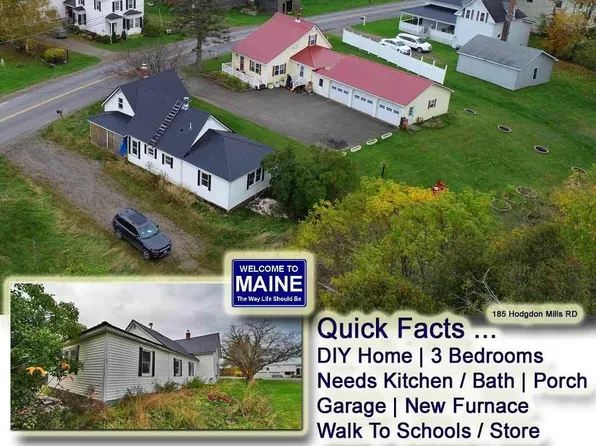 185 Hodgdon Mills Road, Hodgdon, ME 04730