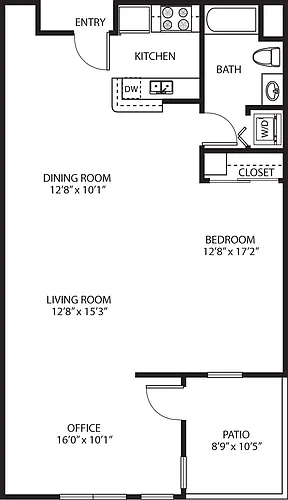 Floor plan Unit Type (O) Loft