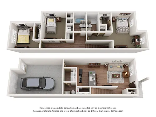 Floor plan D1 - The Midland