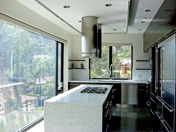 Glass Kitchen Views 