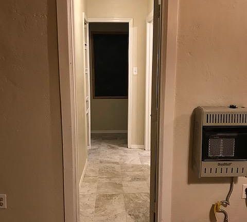 heater and hallway toward bedrooms and bathroom #2