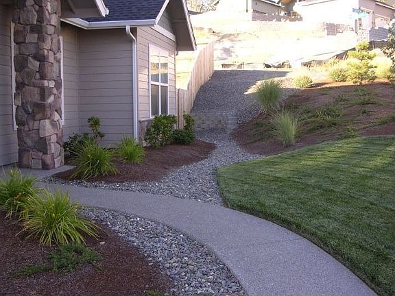Front side walk