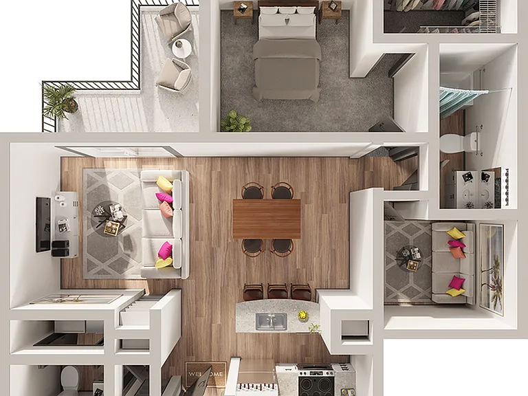 Legacy North - A2DC0 Floorplan Legacy North - A2DC0 Floorplan