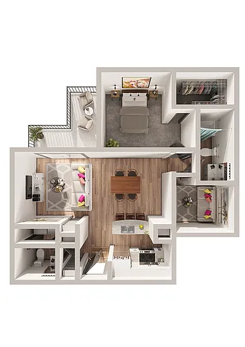 Floor plan A2D