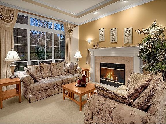 Richly Appointed Living Room