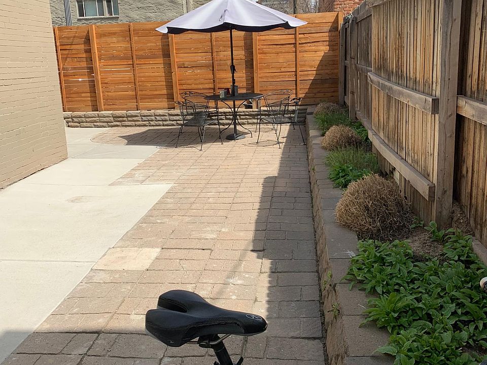 Back porch/bike rack