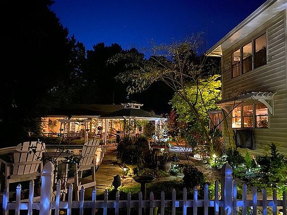 Side Yard & outdoor Pool 