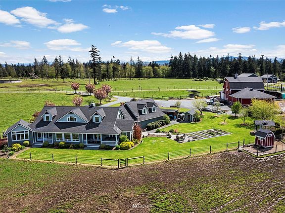 Bottom 10 acres has a completed 5 bedroom septic and an installed well.  Pierce County is 90 days from issuing a second tax ID.>