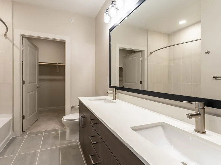 Bathroom with Double Vanity