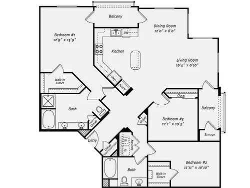 Floor plan C2