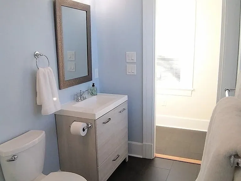 Brand new bathroom and fixtures