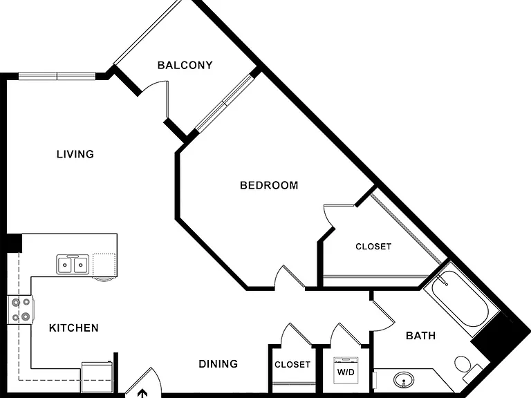 A1 1 Bedroom 1 Bath A1 1 Bedroom 1 Bath