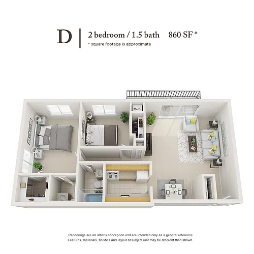 Floor plan D