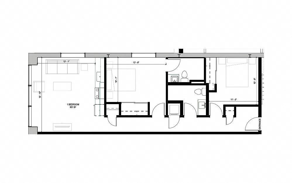 Floor plan D1