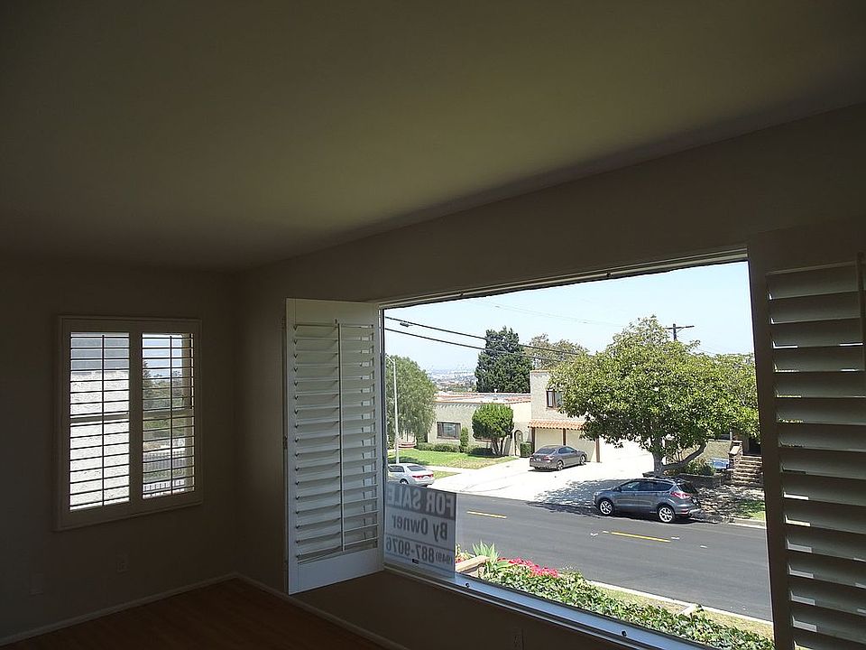 View from living room.  