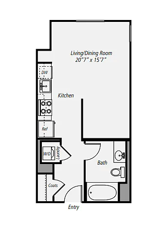 Floor plan S2-A11-307