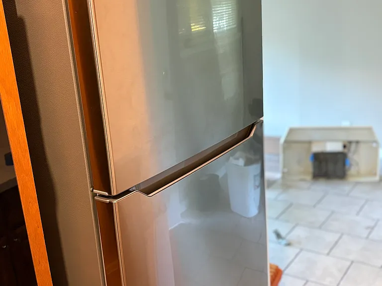 New Refrigerator in Kitchen