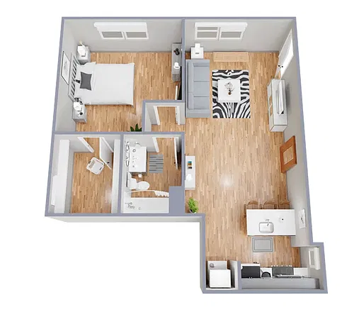 Floor plan A1