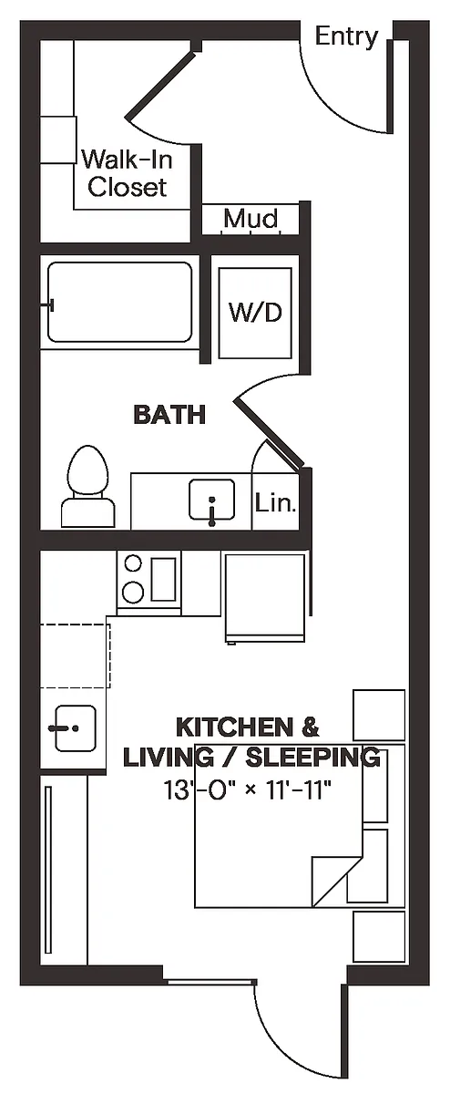 Floor plan E1