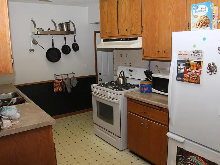 The kitchen......
