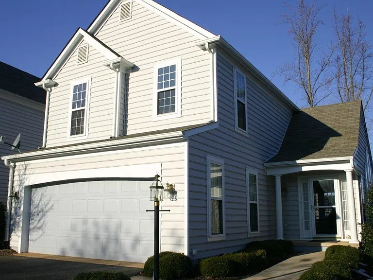 front of the house