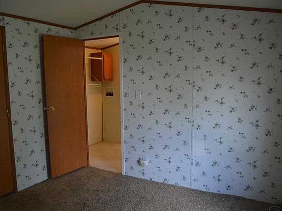 Master bedroom looking in to laundry room