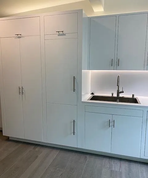 Bosch Fridge & Washer Dryer cabinets