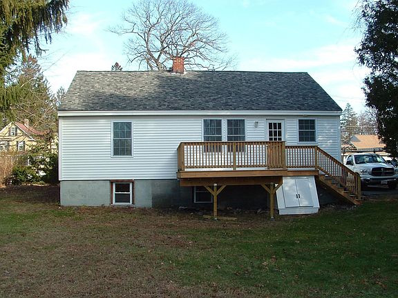 Spacious deck