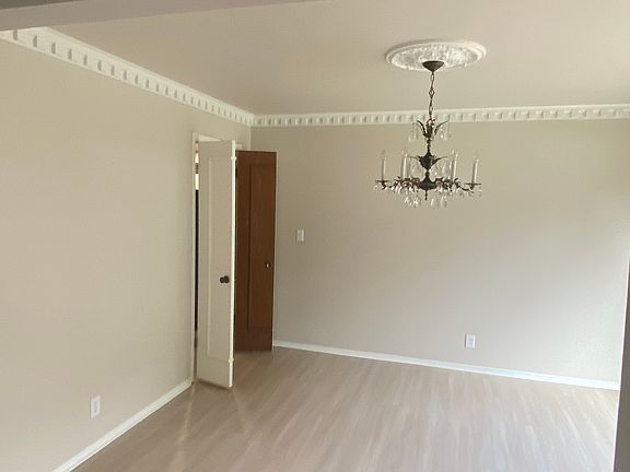 Dining room with access to kitchen