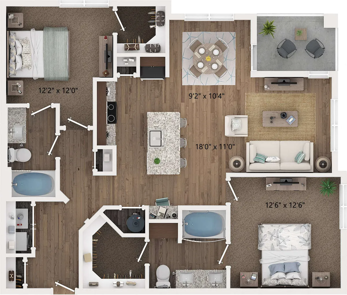 Floor plan B4