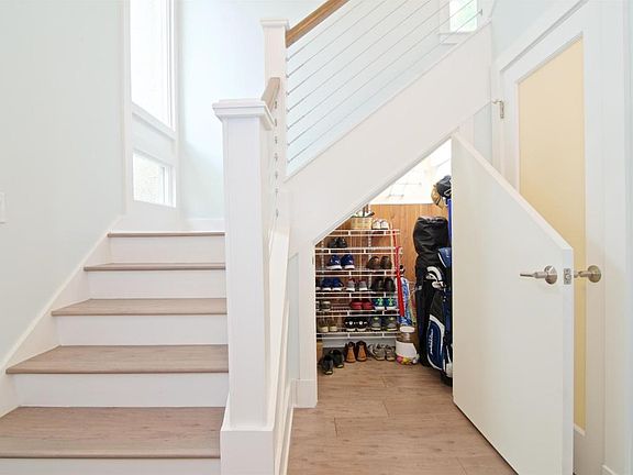 Custom Storage Under  Stairs