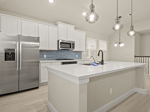 Kitchen with center island