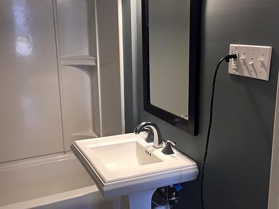 Bathroom with tub