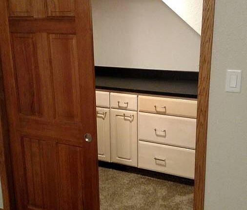 Downstairs bedroom closet