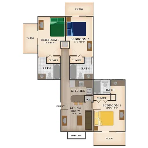 Floor plan C1