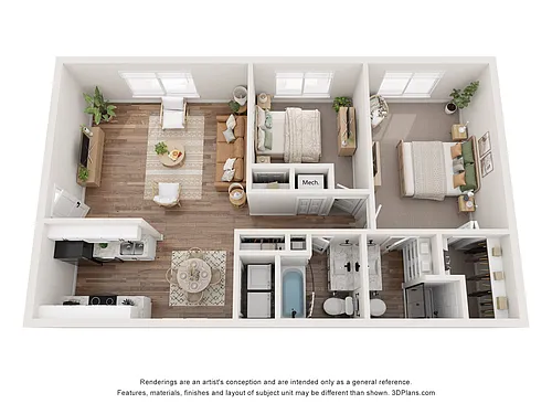 Floor plan GB3