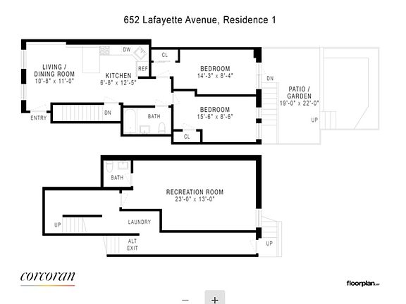 2nd image of 652 Lafayette Ave #1