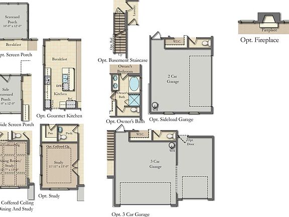 Main Level w/ Options