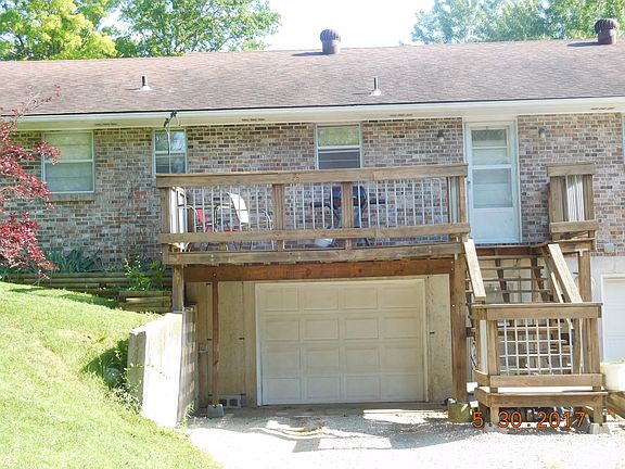 View of shared deck. Garage has remote.