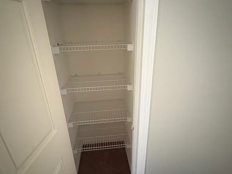 Main floor linen closet