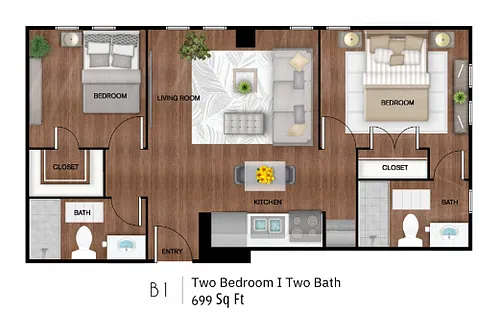 Floor plan B1