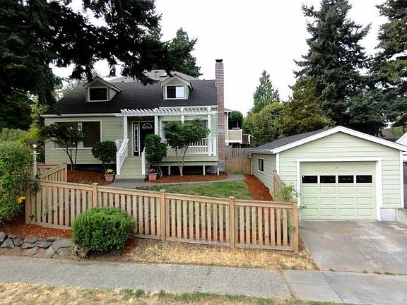 With detached garage